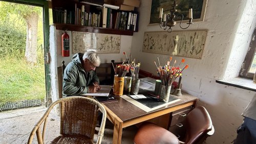 Impressie bezoek Maurice aan Berghofweide